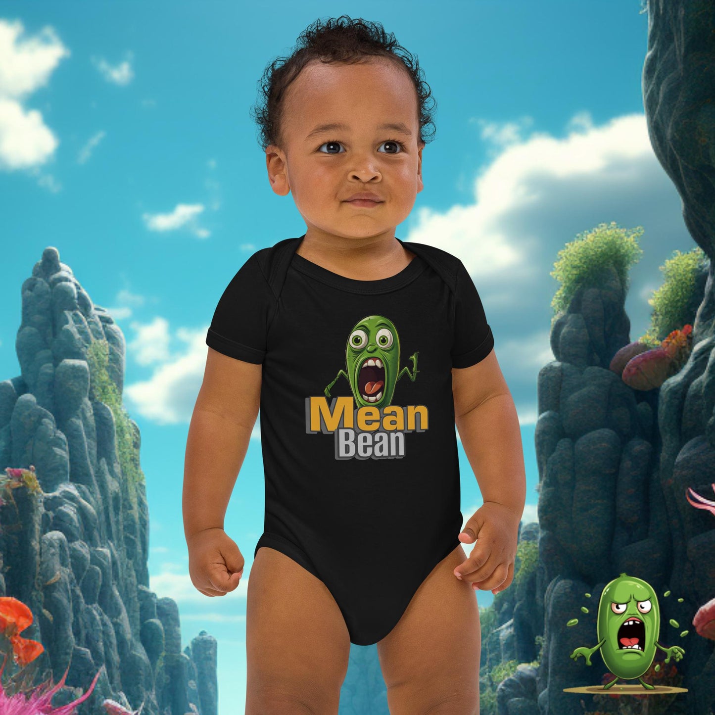 Mean Bean Organic Onsie