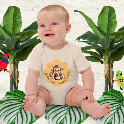 Chunky Monkey Organic Cotton Onsie