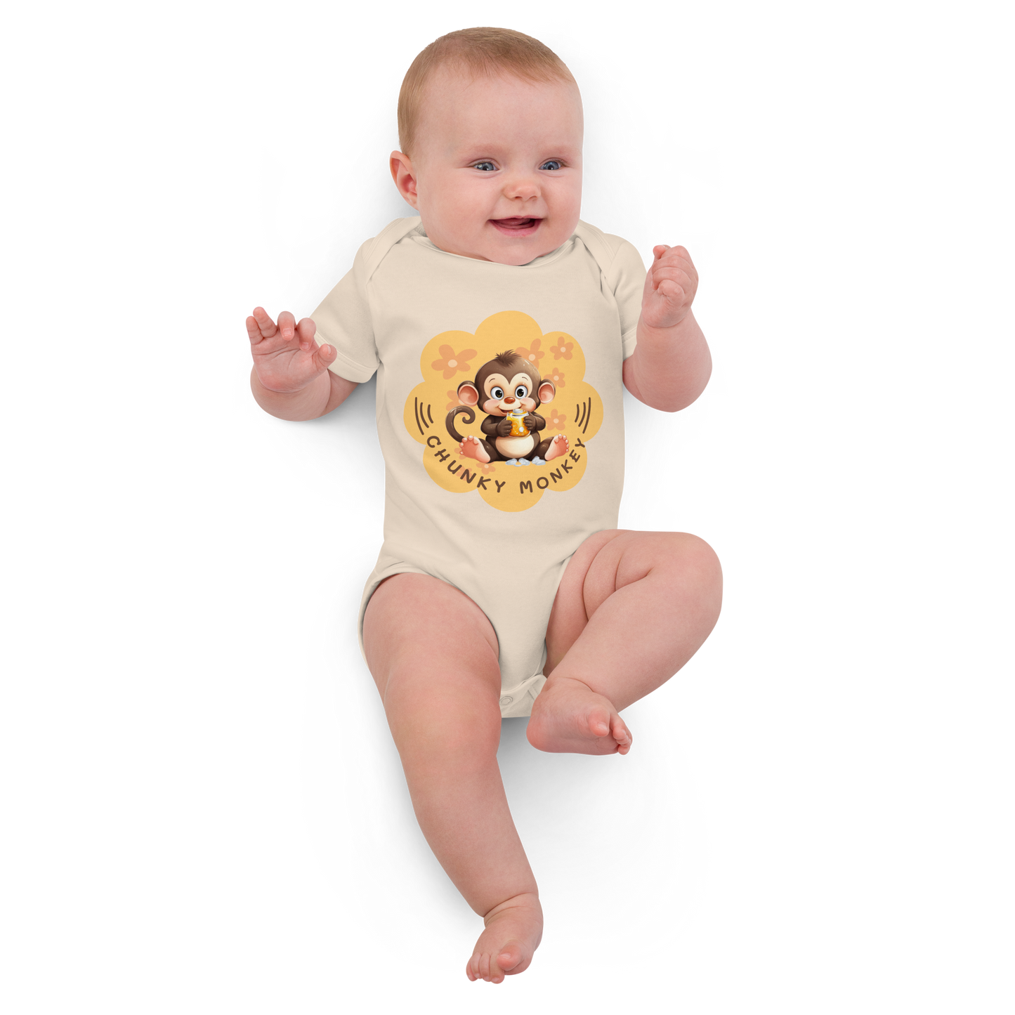 Chunky Monkey Organic Cotton Onsie