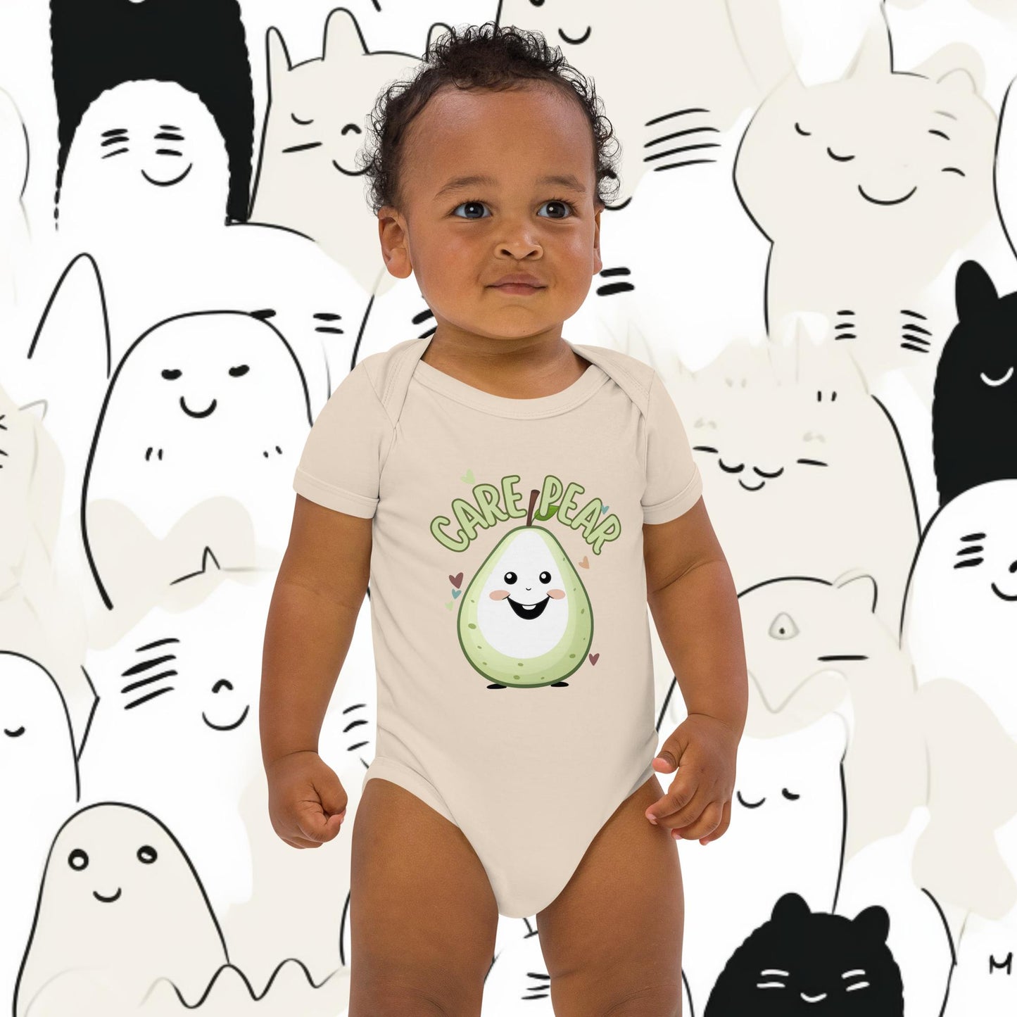 Care Pear Organic Onsie