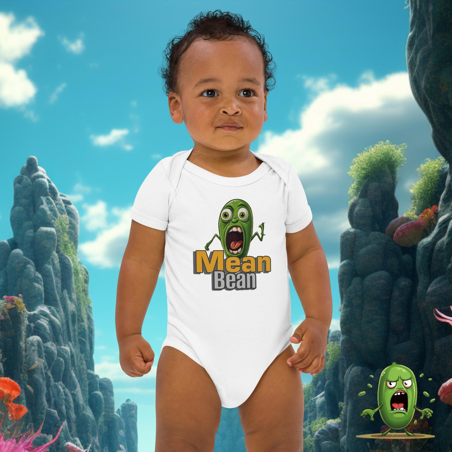 Mean Bean Organic Onsie