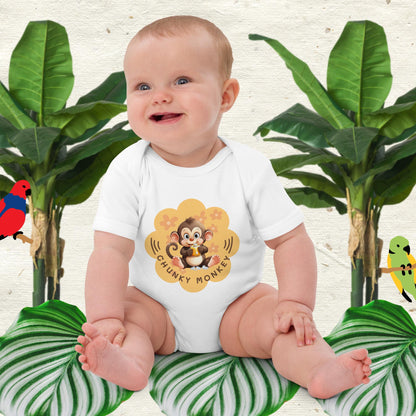 Chunky Monkey Organic Cotton Onsie