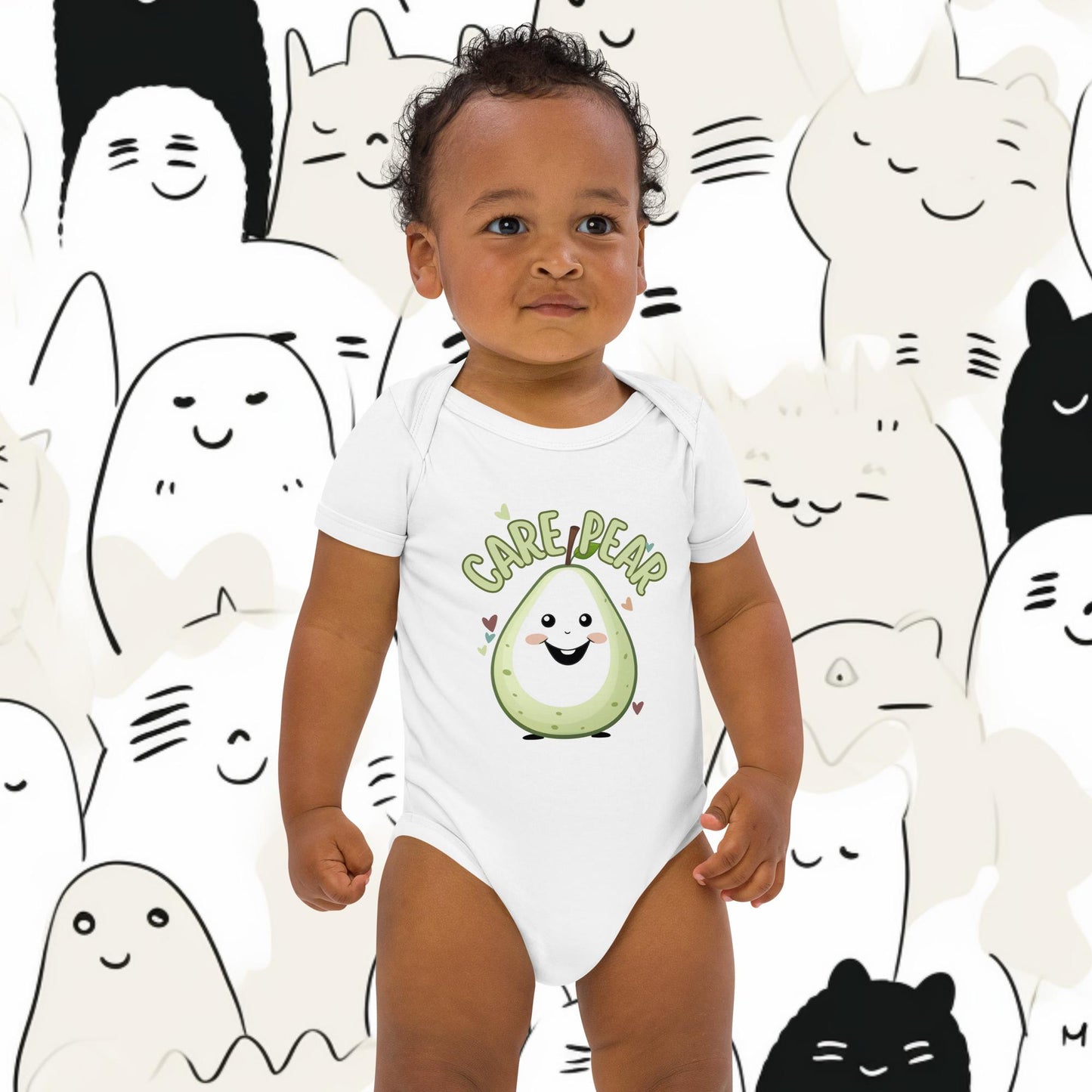 Care Pear Organic Onsie