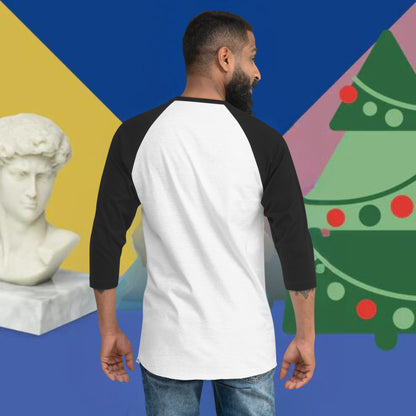 Santa Gang 3/4 Sleeve Raglan Shirt