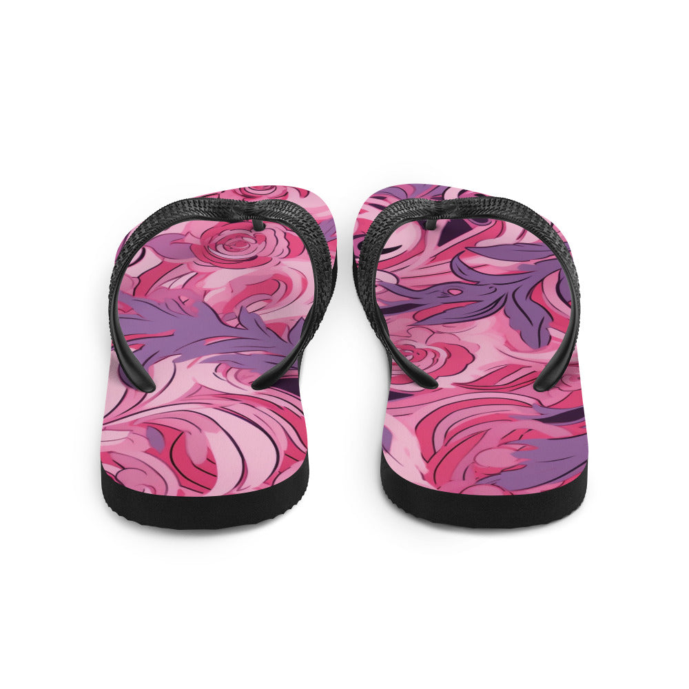 Pink Purp Flip-Flops