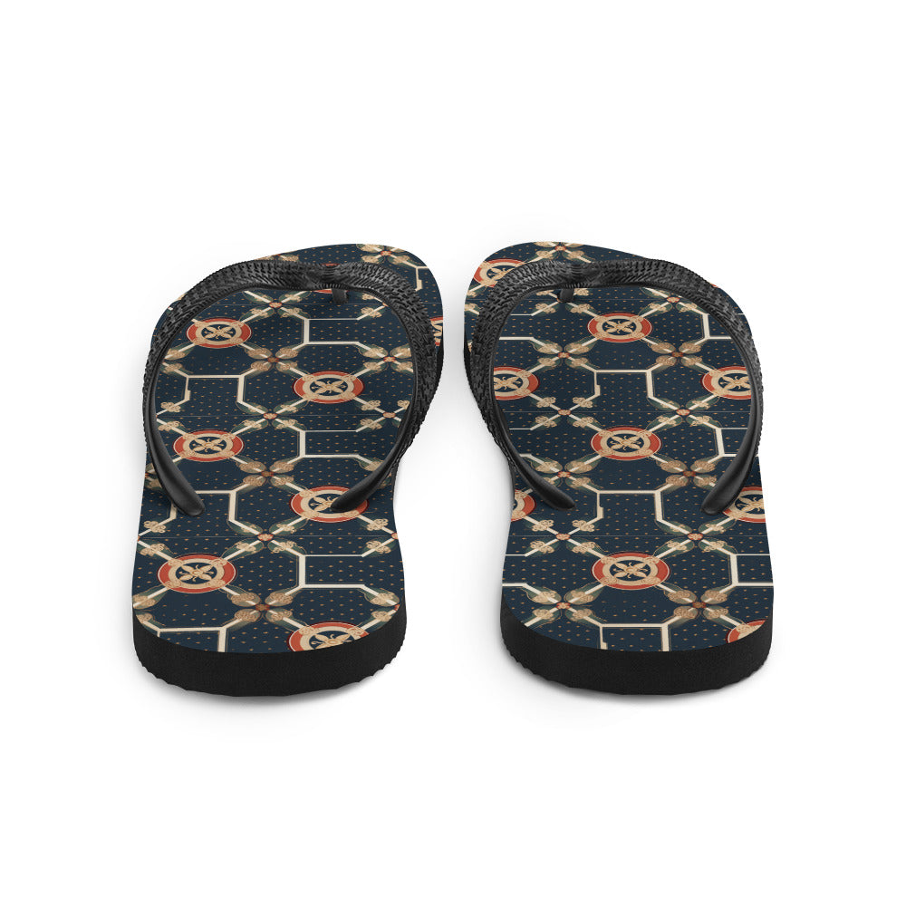 Blue Era Flip-Flops