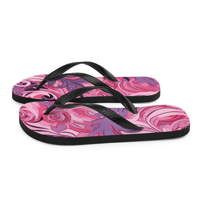 Pink Purp Flip-Flops