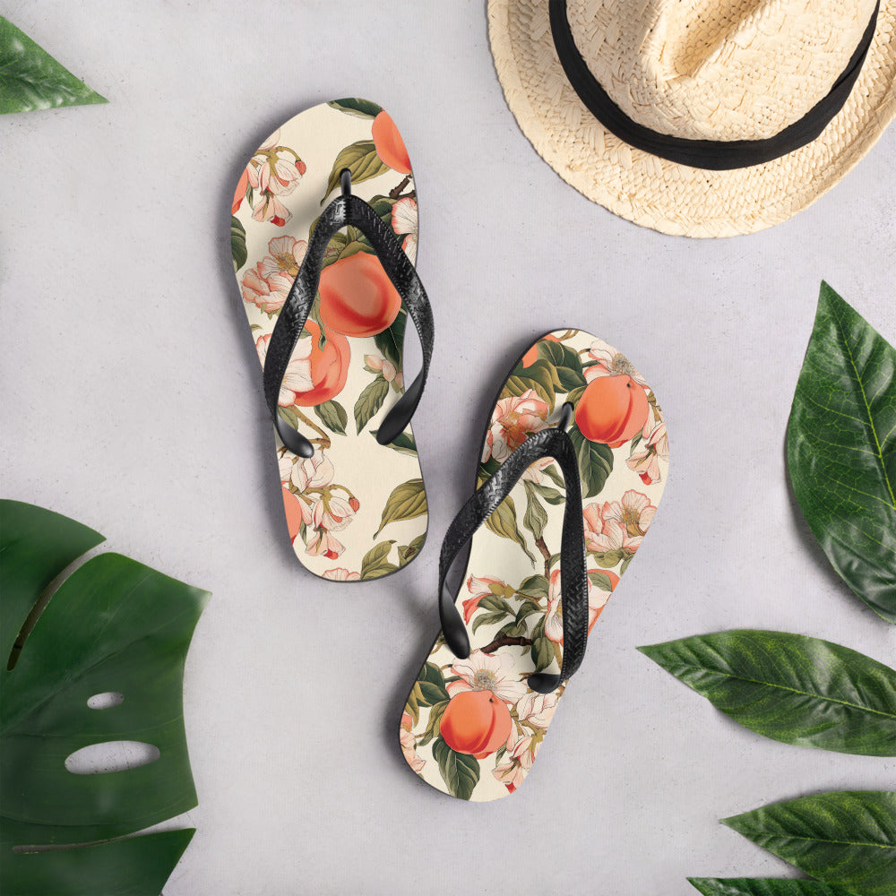 Just Peachy Flip-Flops