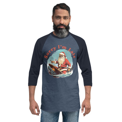 Sorry Santa Baseball Shirt