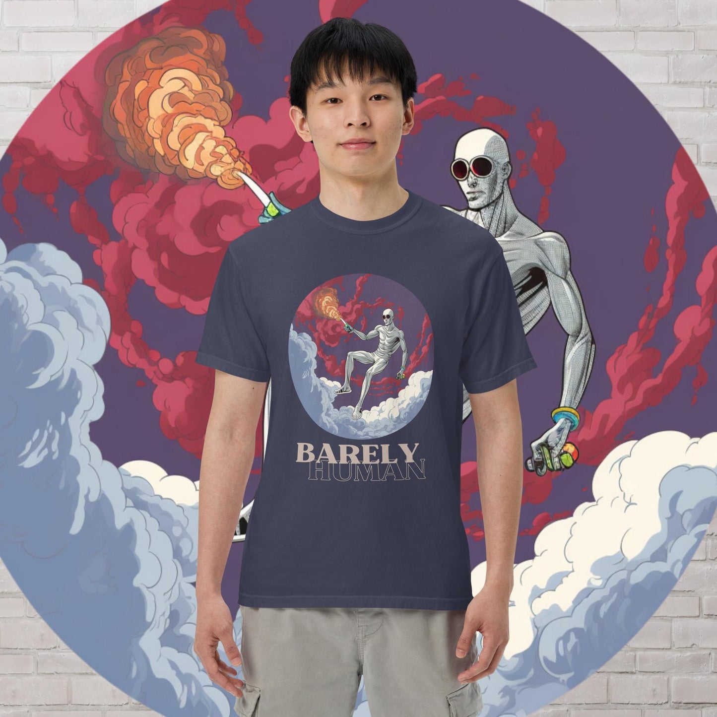 Barley Human Flame T-Shirt