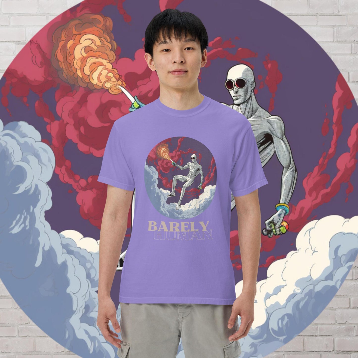 Barley Human Flame T-Shirt