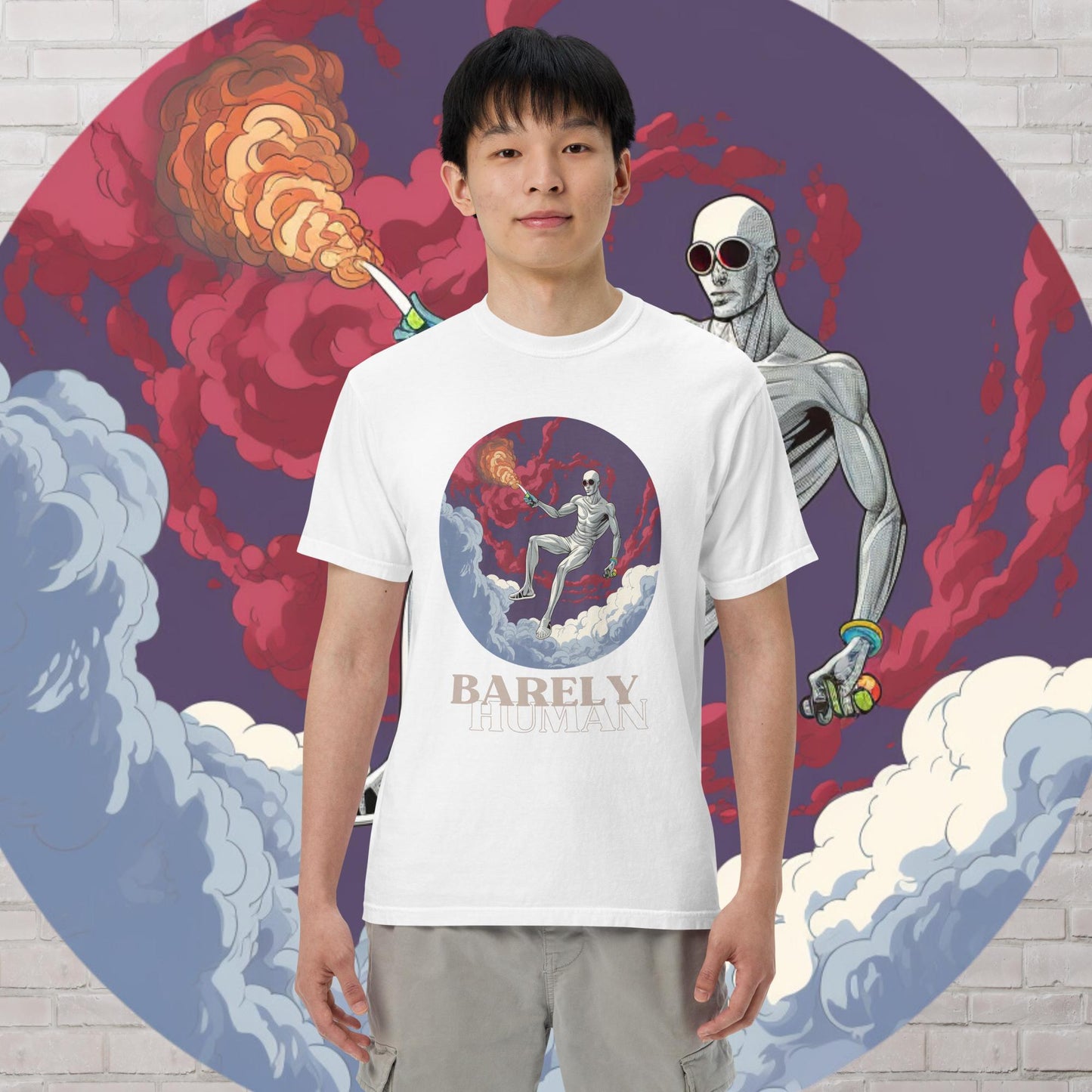 Barley Human Flame T-Shirt