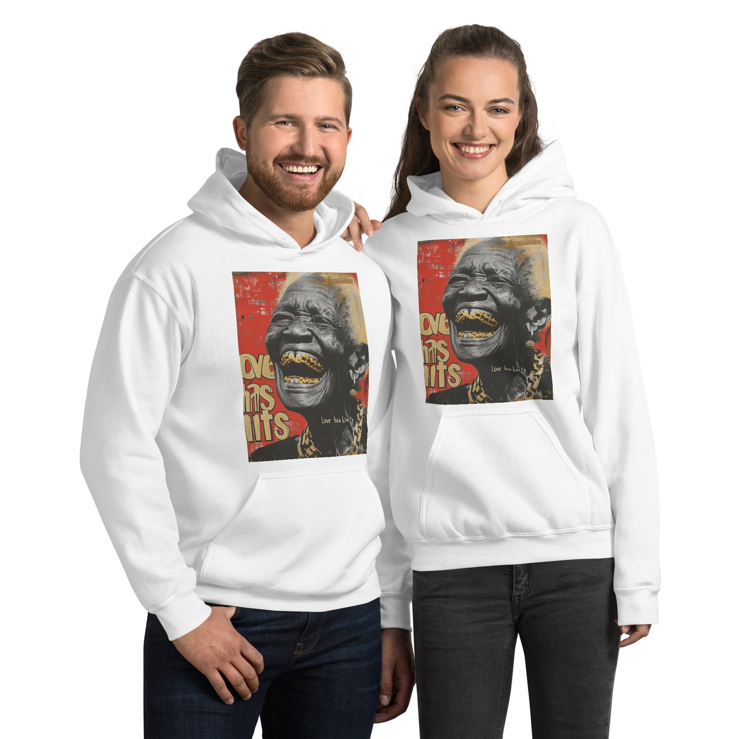 Black Grandma With Golden Teeth Gangsta Grillz Unisex Hoodie