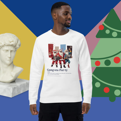 Santa Gang Raglan Sweatshirt