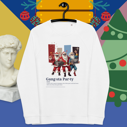 Santa Gang Raglan Sweatshirt