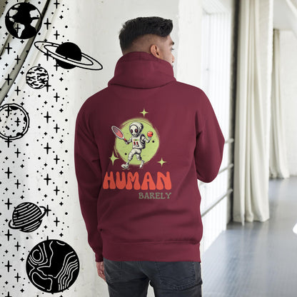 Barley Human Alien Sport Men's Hoodie