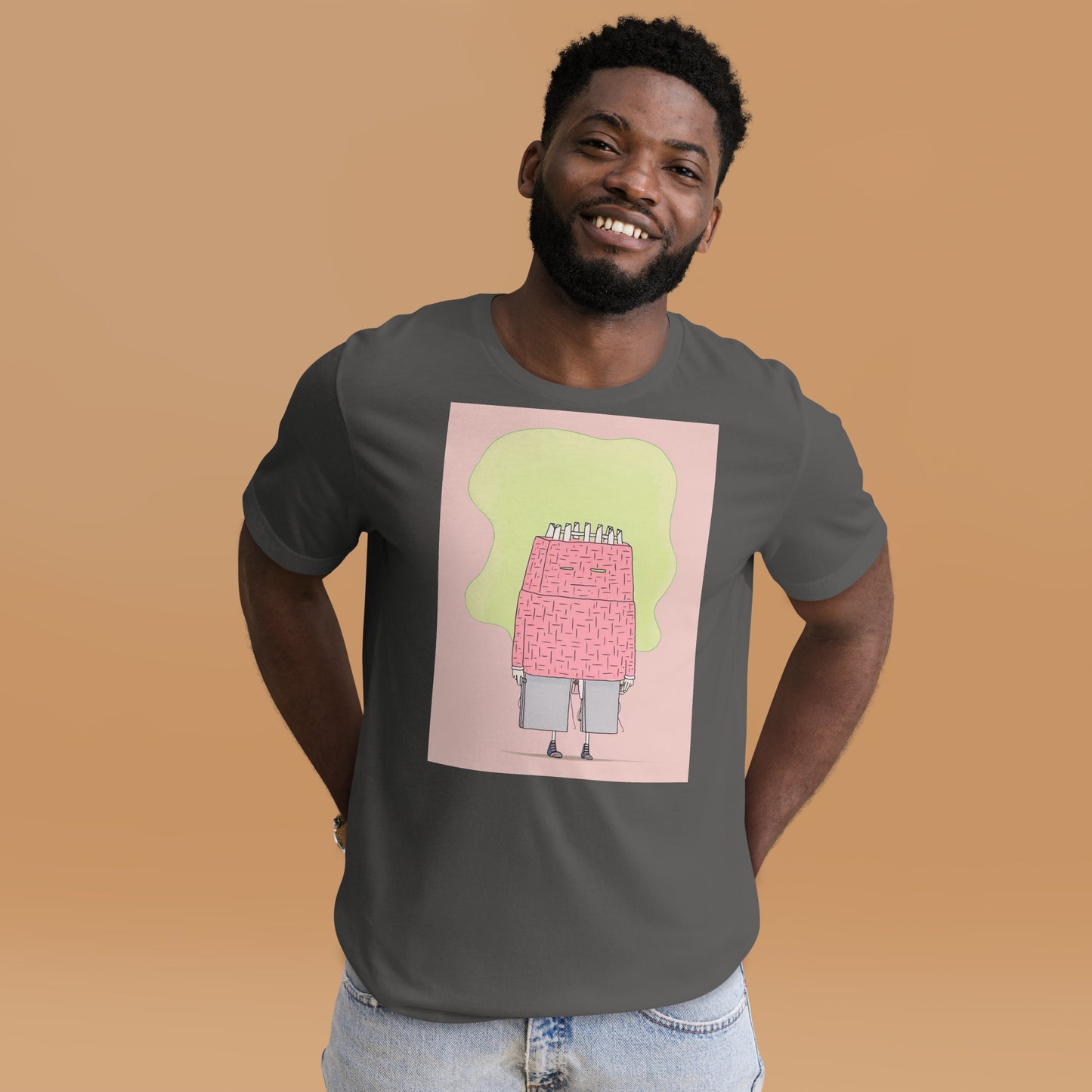 Pink Man Unisex T-shirt