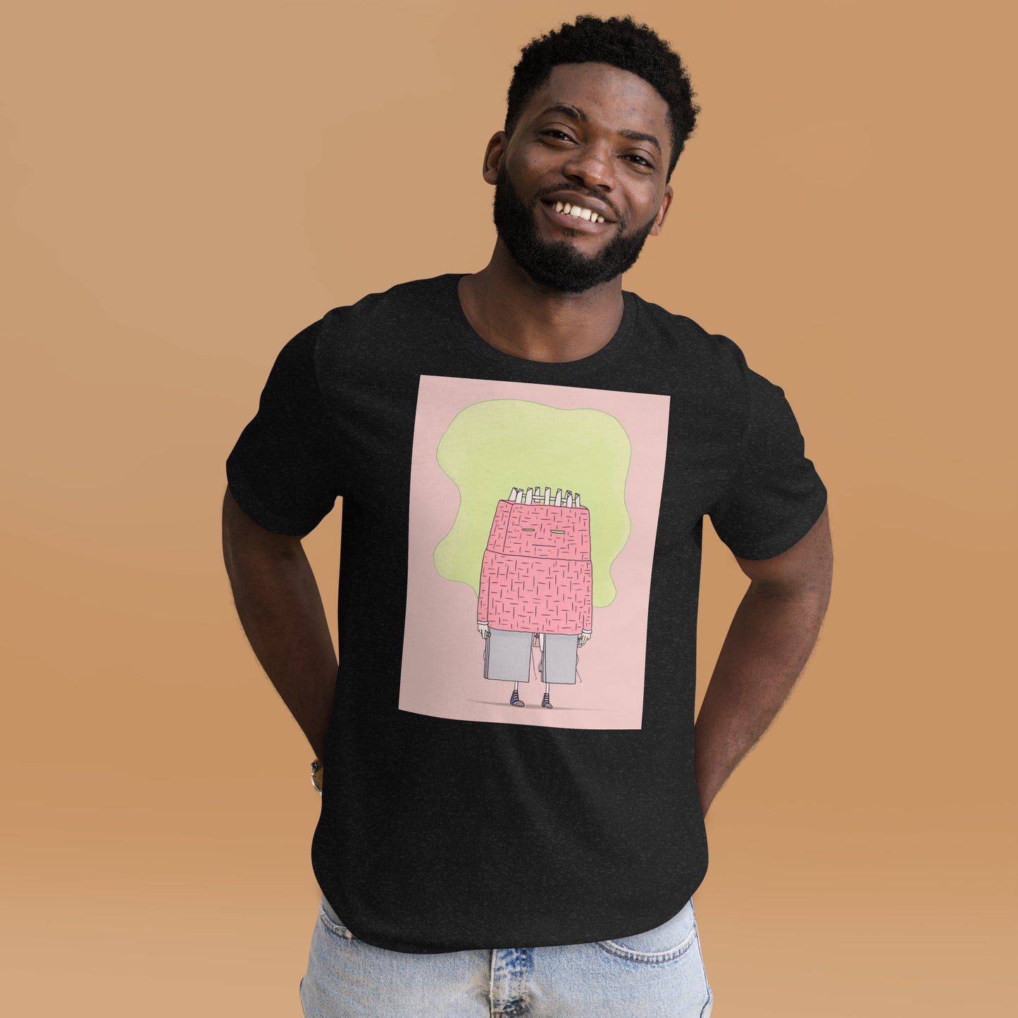 Pink Man Unisex T-shirt