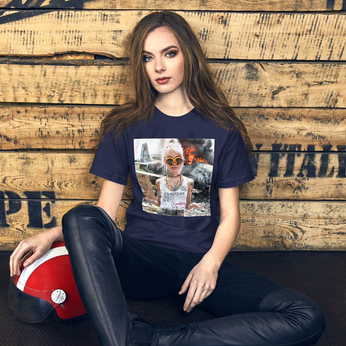 Plane Crash Unisex T-shirt