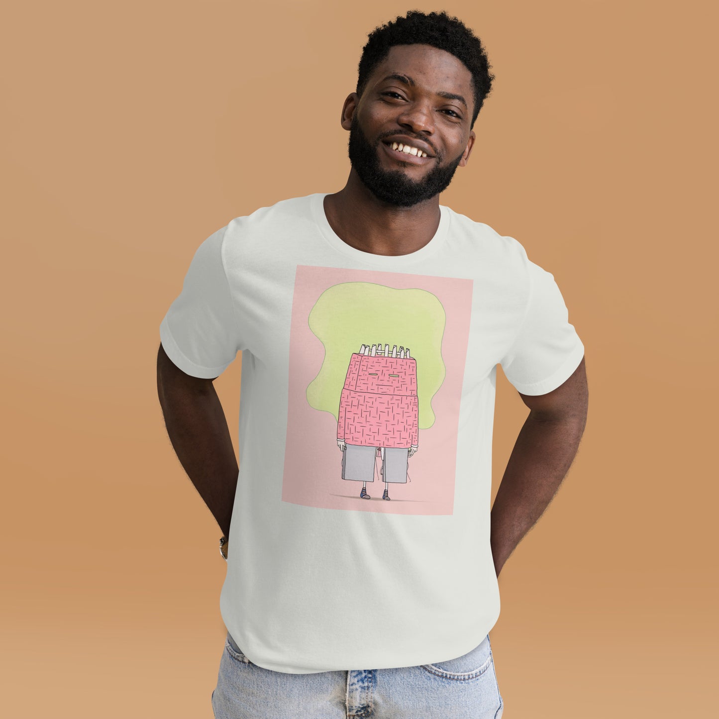 Pink Man Unisex T-shirt