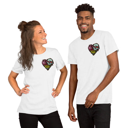 Love Has Limits Skull Heart Unisex t-shirt