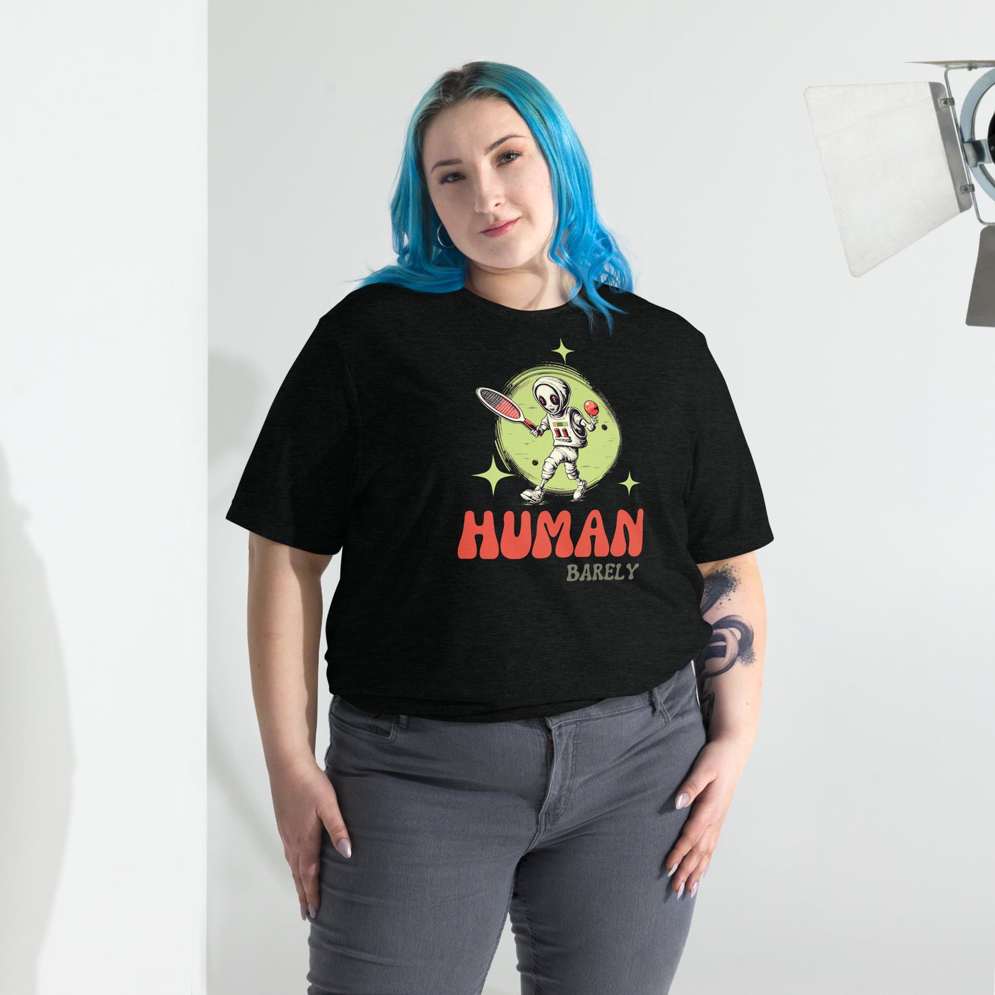 Barely Human Alien Sport T-Shirt