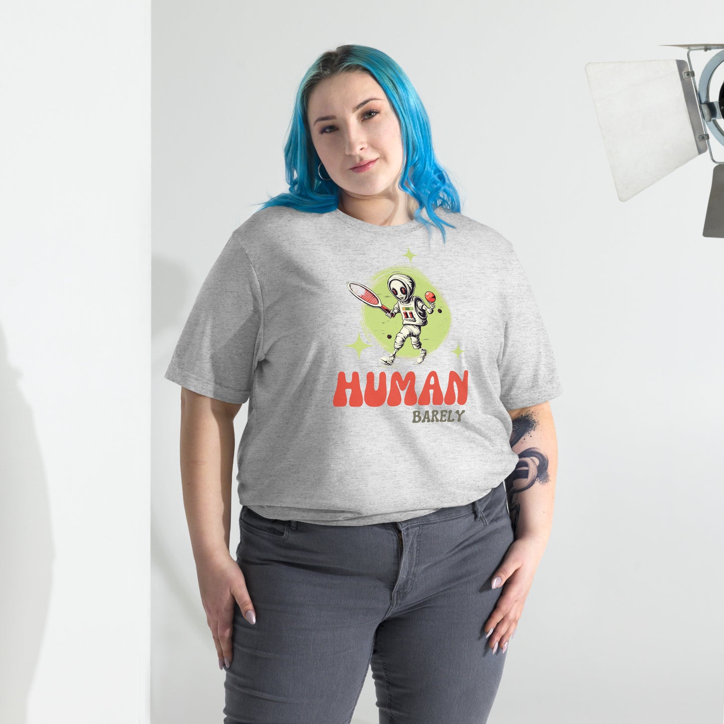 Barely Human Alien Sport T-Shirt