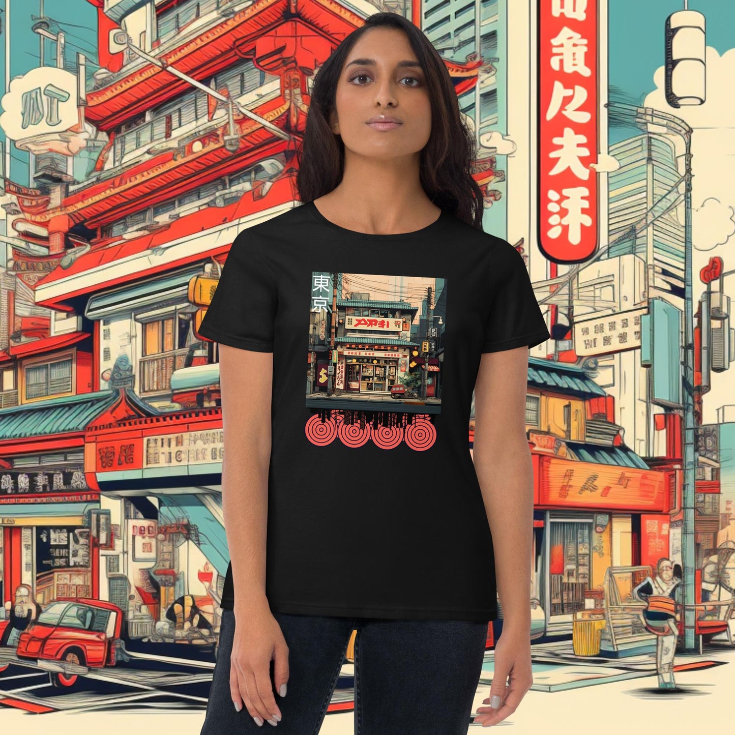 Lost In Tokyo Women's Short Sleeve T-Shirt