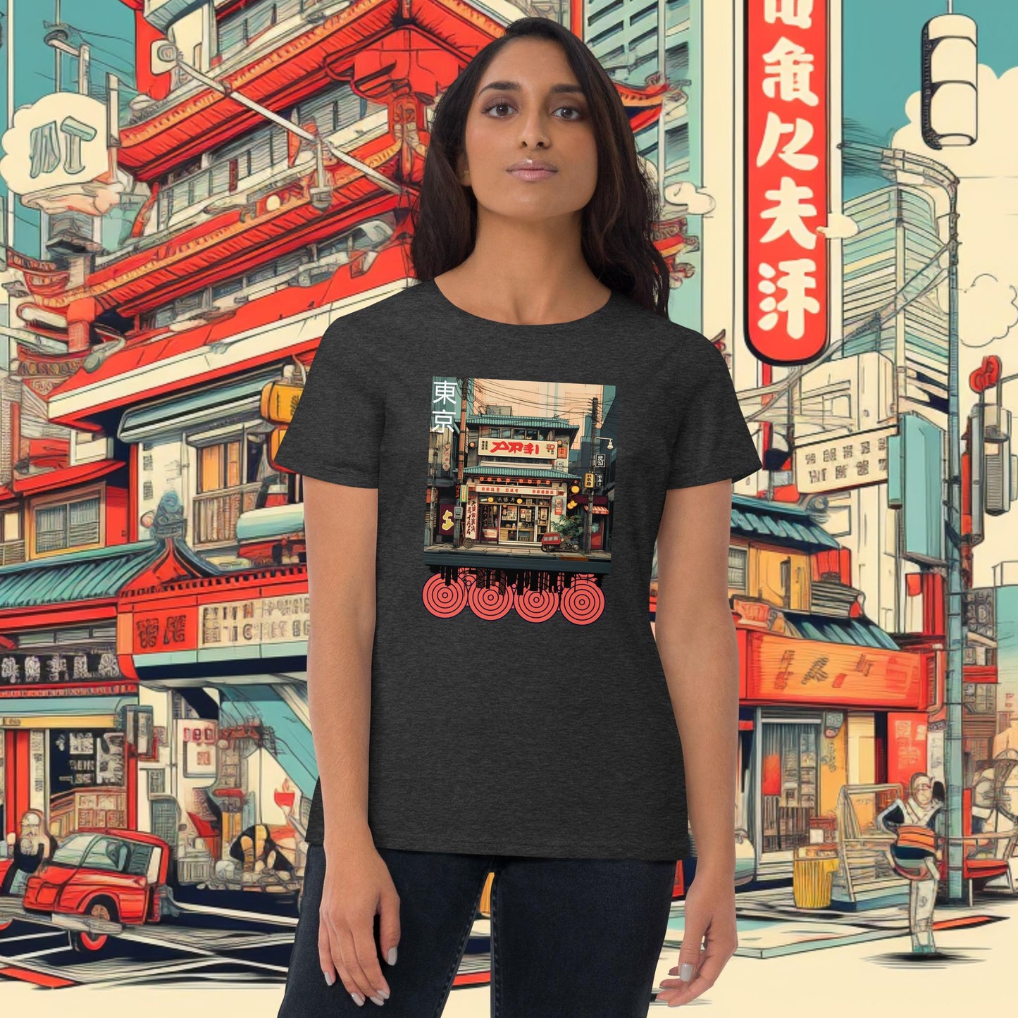 Lost In Tokyo Women's Short Sleeve T-Shirt