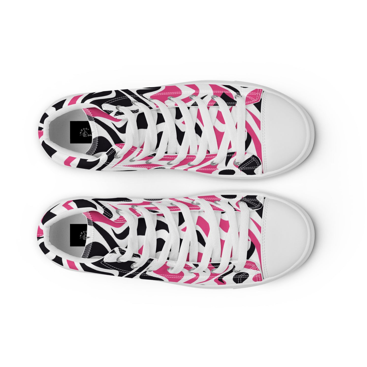 Pink/Black Women’s High Tops