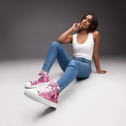 Pink Purp Women’s High Tops