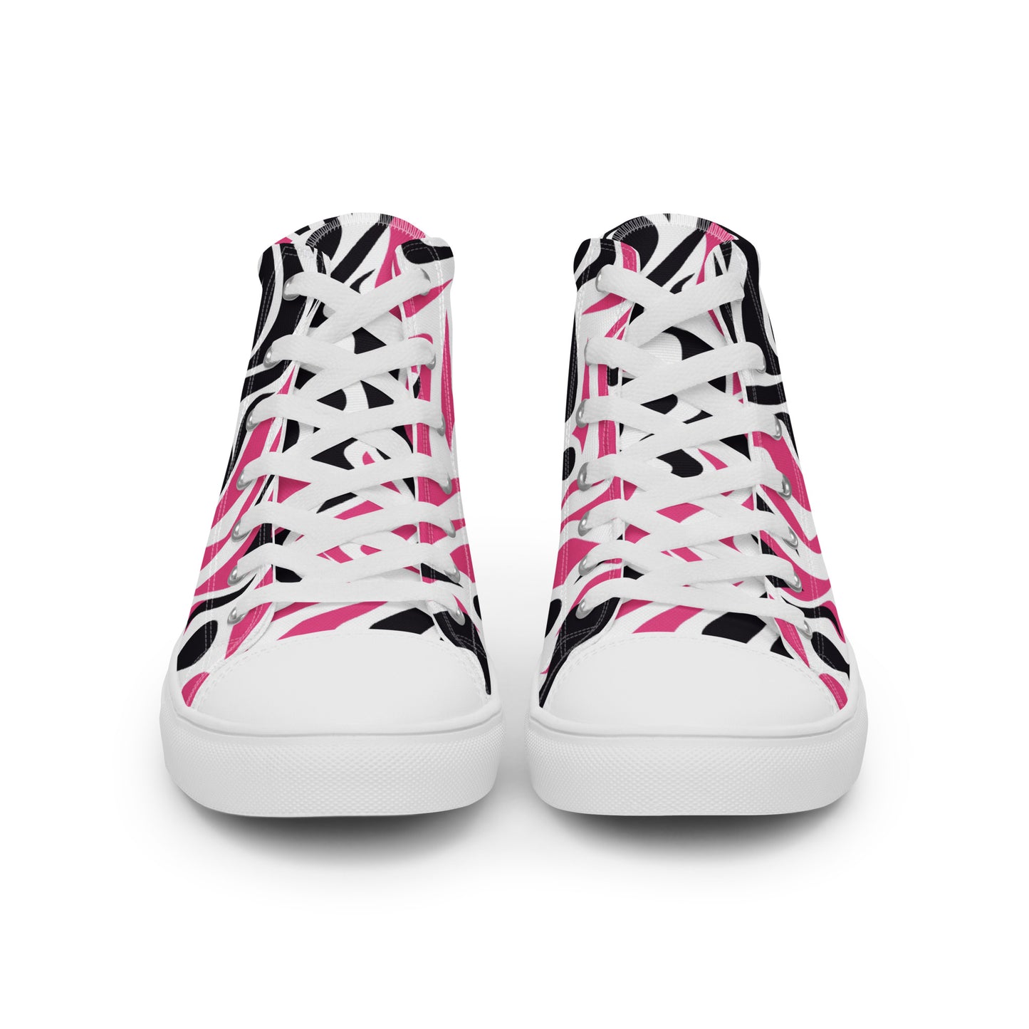 Pink/Black Women’s High Tops