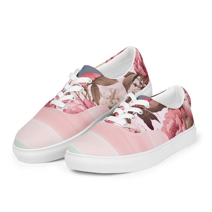 Rose and Stripes Women’s Lace-ups