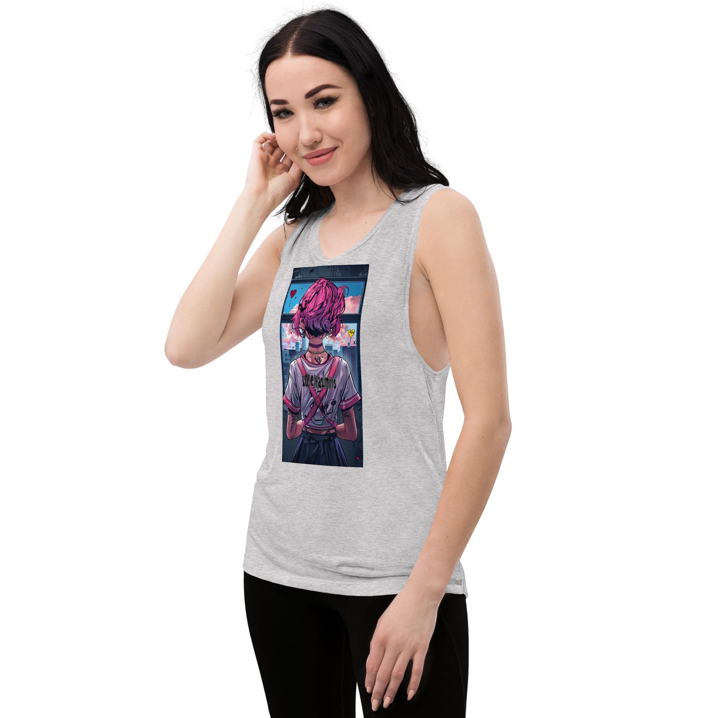 Love Back Ladies’ Muscle Tank