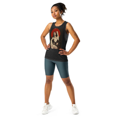 Roses on the Moon Full-body Salome Ladies’ Muscle Tank