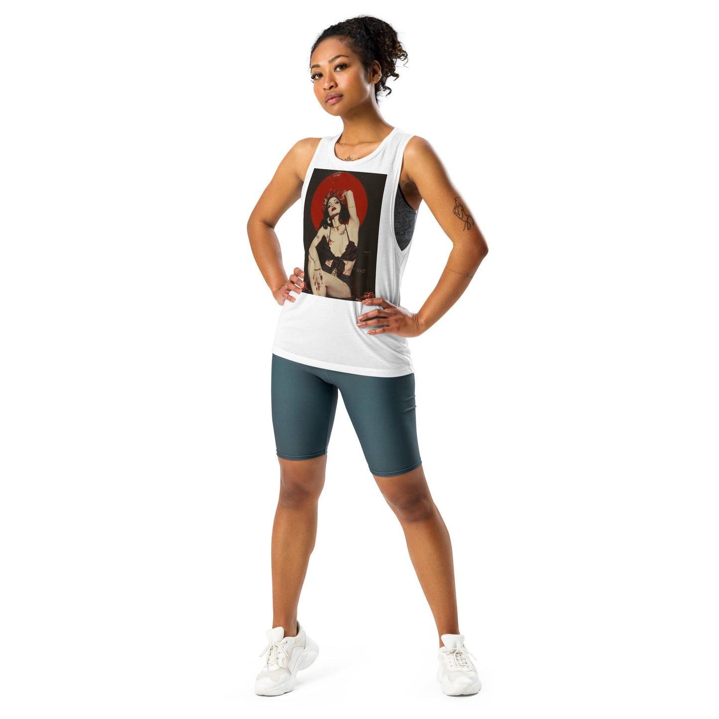 Roses on the Moon Full-body Salome Ladies’ Muscle Tank