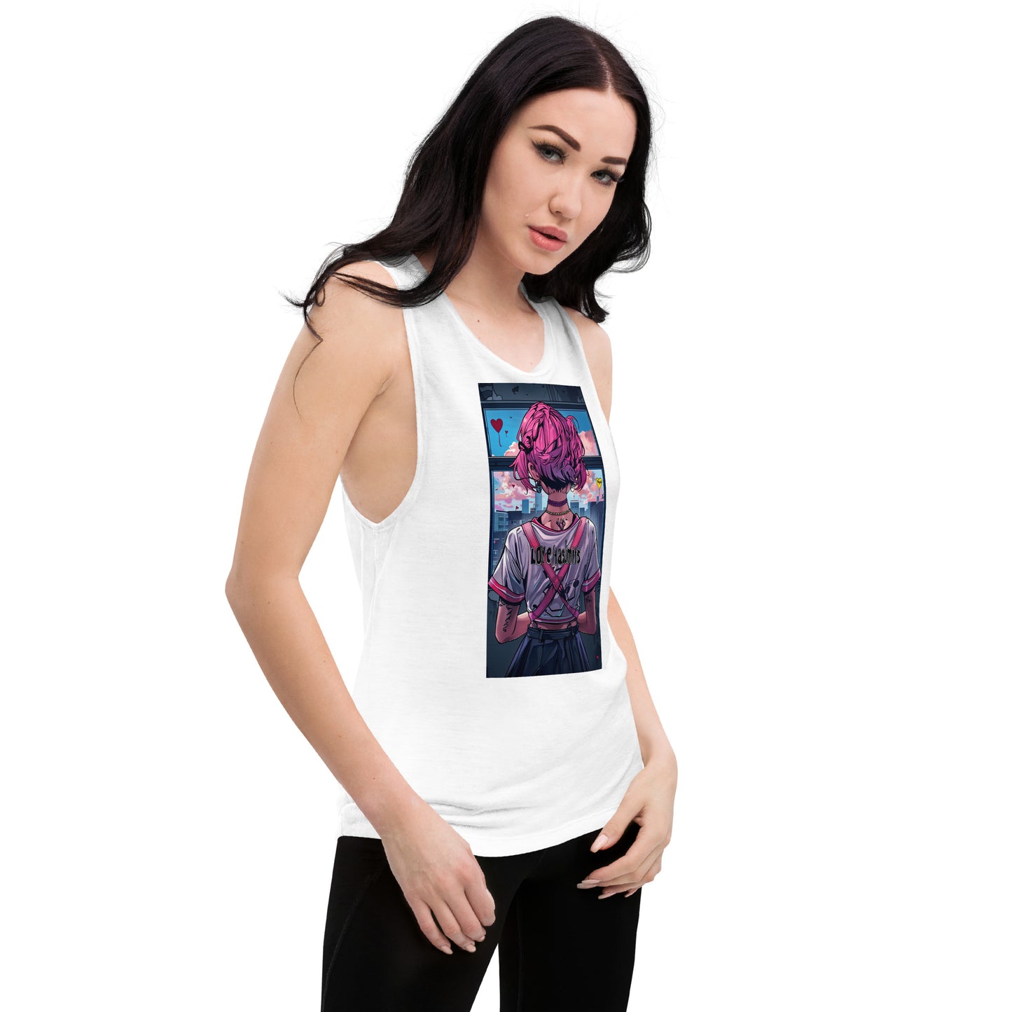 Love Back Ladies’ Muscle Tank