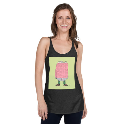 Bag on Head Women's Racerback Tank