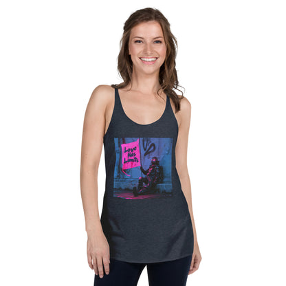 Love Has Limits Women's Racerback Tank