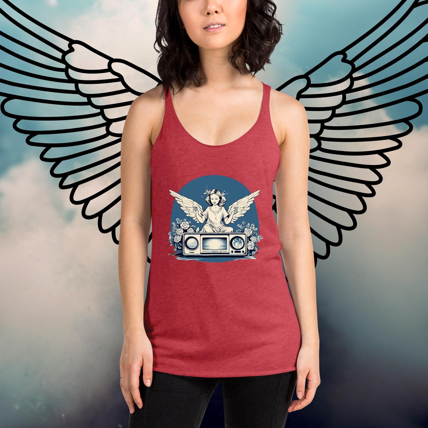 Angel Radio Racerback Tank