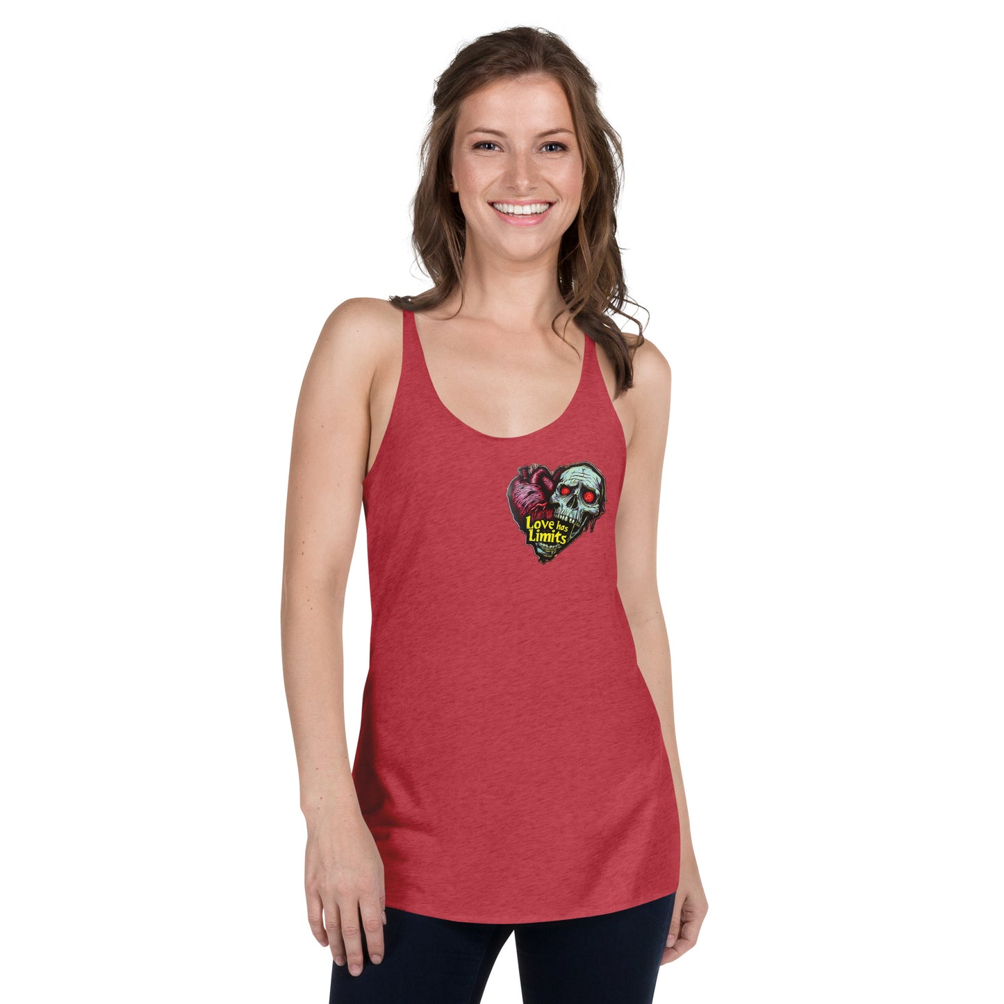 The Zombie Heart Women's Racerback Tank