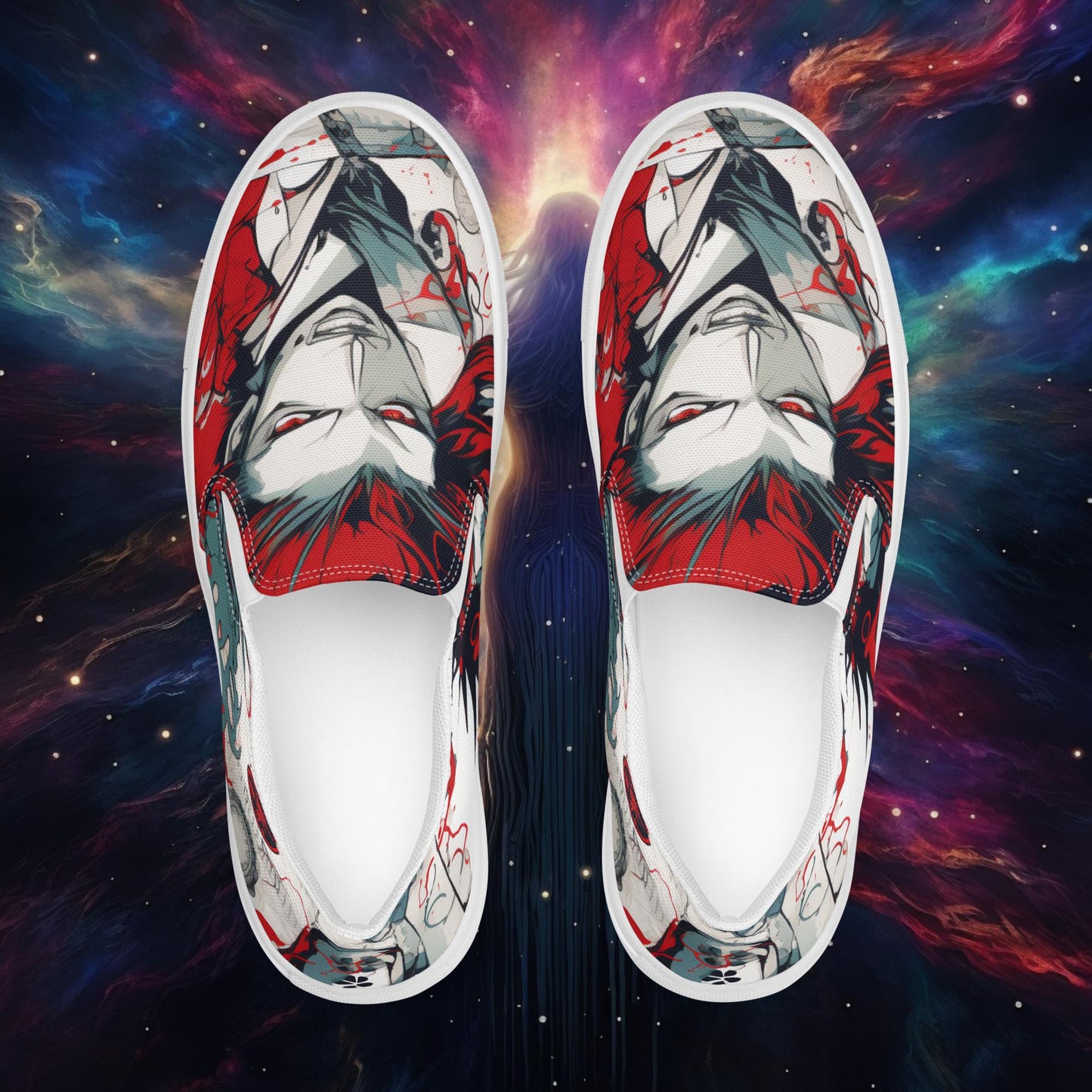 Fire Anime Women’s Slip-Ons