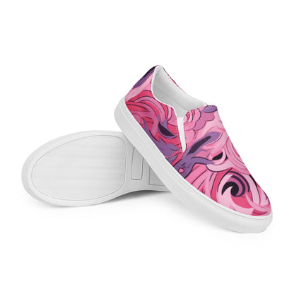 Pink Purp Women’s Slip-ons